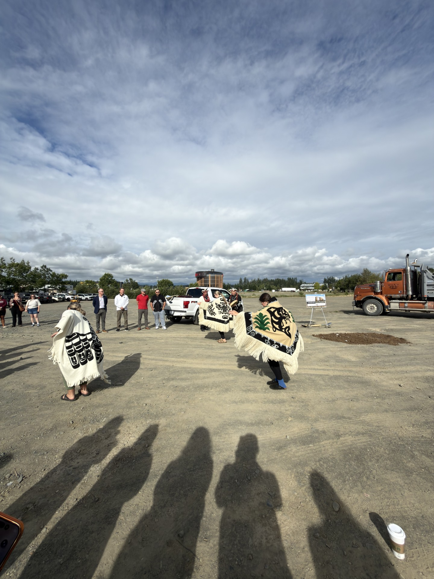 We Wai Kai Nation ground breaking ceremony