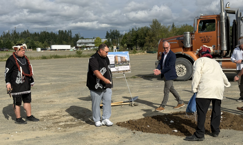 We Wai Kai Nation ground breaking ceremony