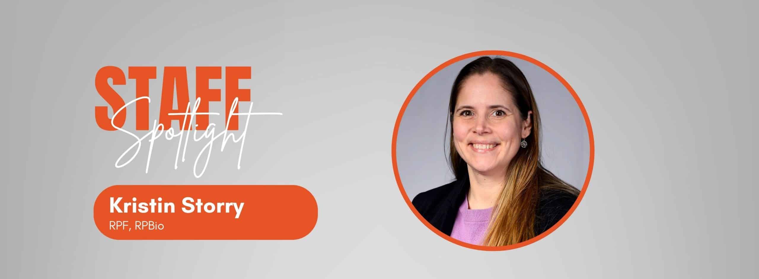 Staff Profile Kristin Storry