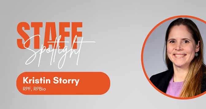 Staff Profile Kristin Storry